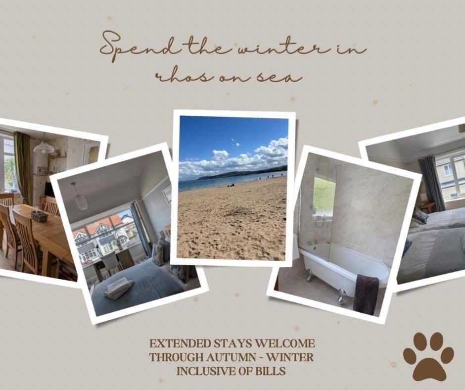 Rhos On Sea Home Bagian luar foto